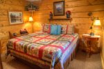 King bedroom with Bed Boss premium foam mattress